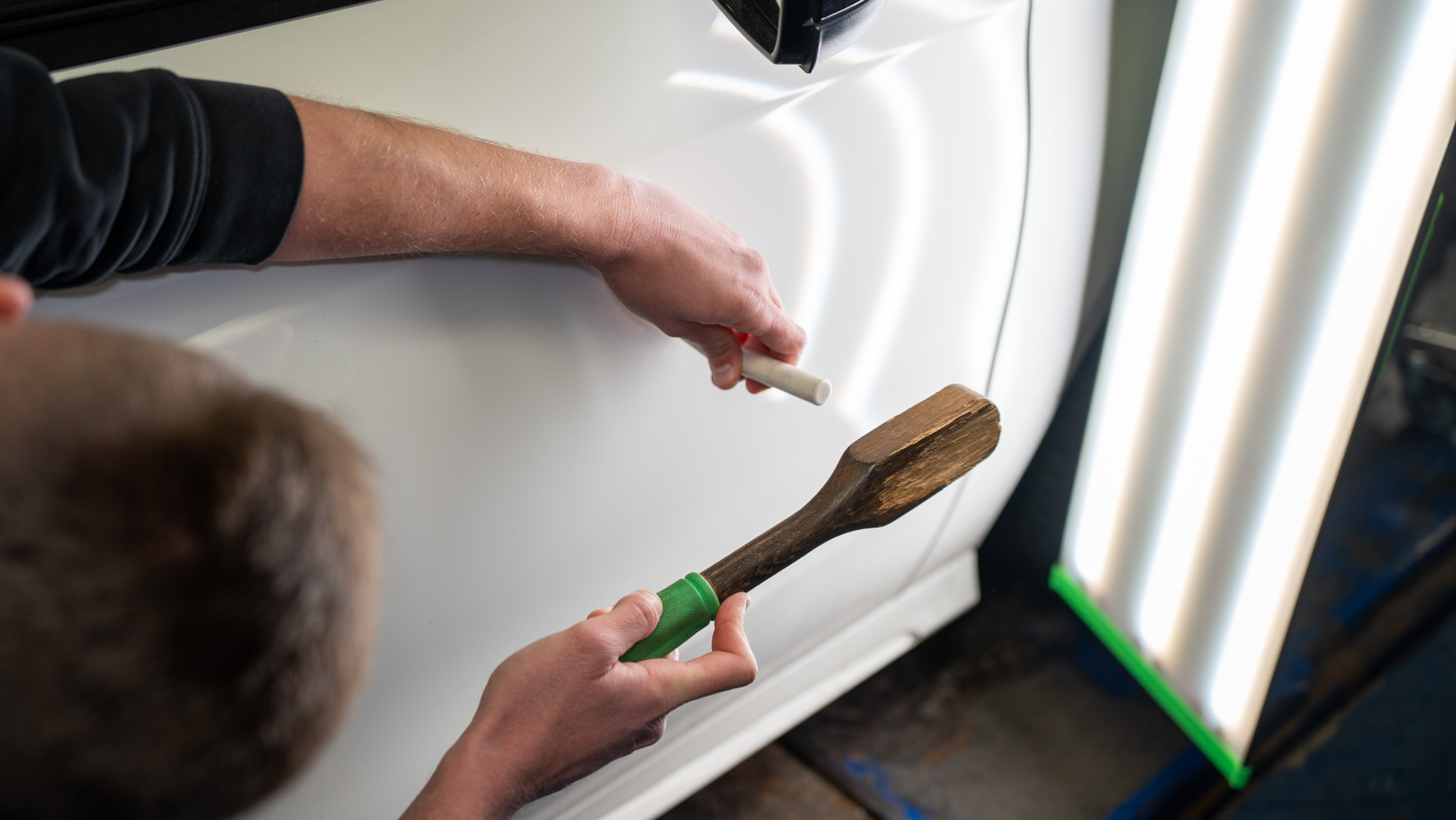 Kontrolllicht – letzte Feinjustierung